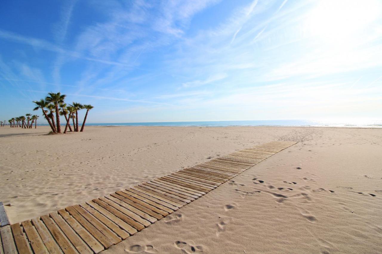 Global Properties, Apartamento Con Terraza Y Piscina A Un Paso De La Playa Canet d'En Berenguer Eksteriør bilde