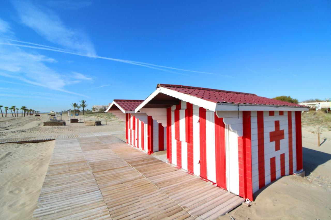 Global Properties, Apartamento Con Terraza Y Piscina A Un Paso De La Playa Canet d'En Berenguer Eksteriør bilde