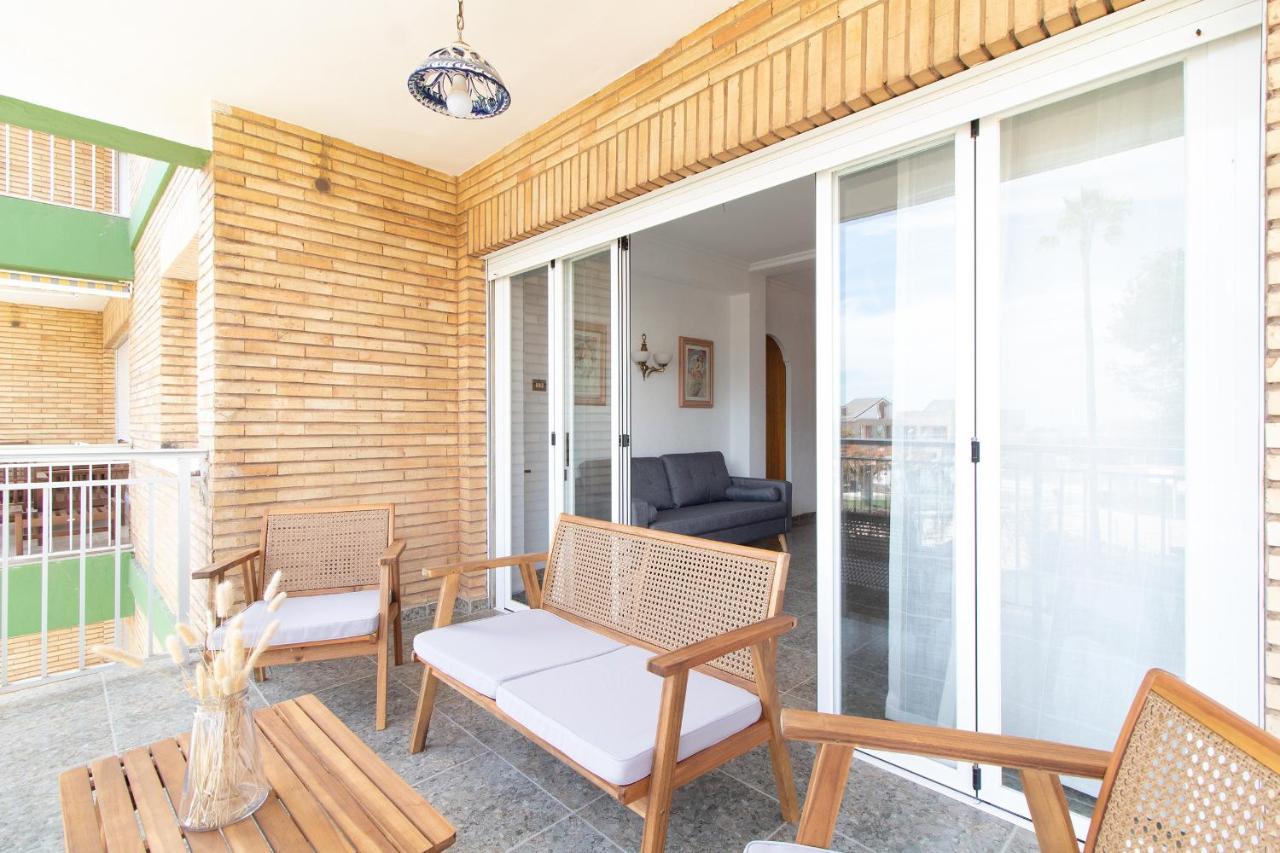 Global Properties, Apartamento Con Terraza Y Piscina A Un Paso De La Playa Canet d'En Berenguer Eksteriør bilde