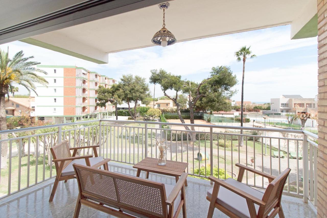 Global Properties, Apartamento Con Terraza Y Piscina A Un Paso De La Playa Canet d'En Berenguer Eksteriør bilde