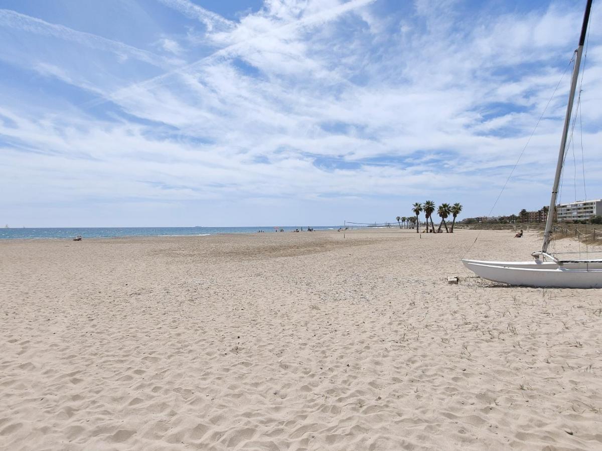 Global Properties, Apartamento Con Terraza Y Piscina A Un Paso De La Playa Canet d'En Berenguer Eksteriør bilde